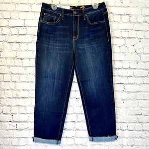 NWT Womens Seven7 Stretch Straight Crop Jeans Sz 10